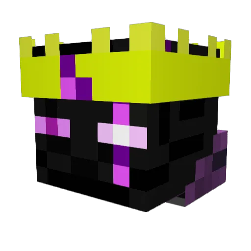Myst1cal9 Minecraft avatar head, 3D render
