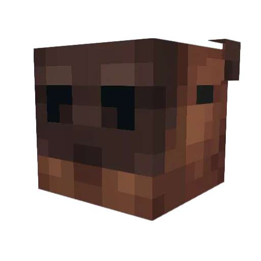Myst1k23 Minecraft avatar head, 3D render