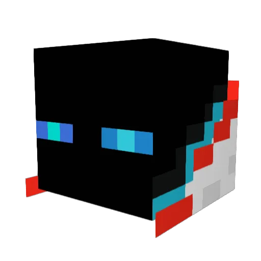 Myst2006 Minecraft avatar head, 3D render
