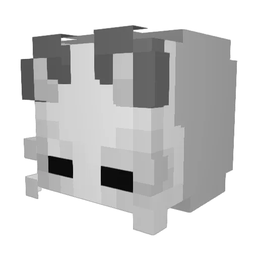 Myst_919 Minecraft avatar head, 3D render