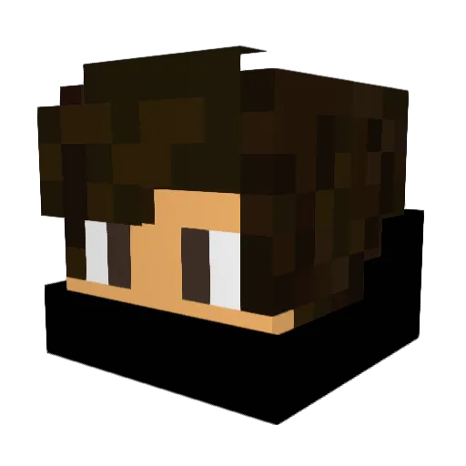 Myst_Twinz Minecraft avatar head, 3D render