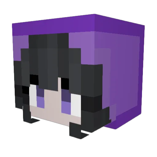 Mysteri_89 Minecraft avatar head, 3D render