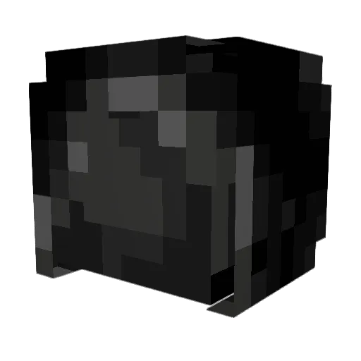 Mysterie02 Minecraft avatar head, 3D render