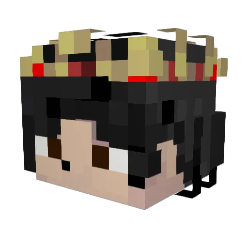 Mysterion_115 Minecraft avatar head, 3D render