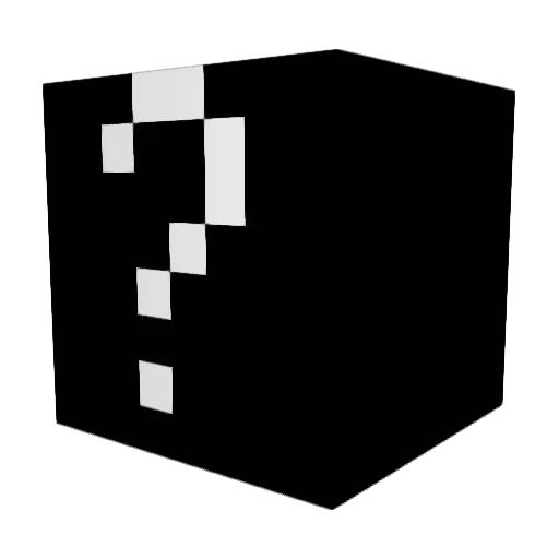 Mysterious02 Minecraft avatar head, 3D render