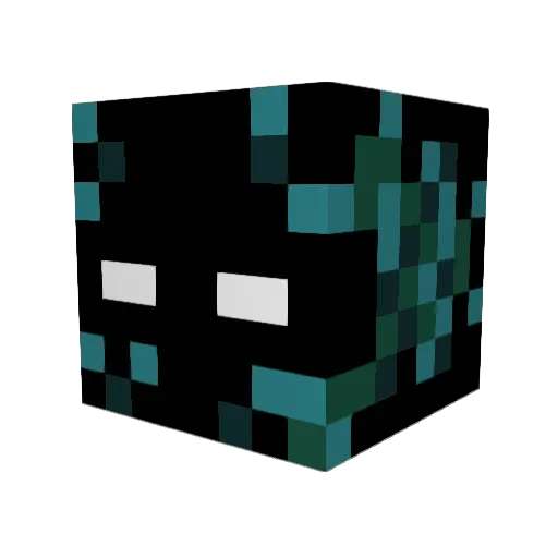 MysteriousThing Minecraft avatar head, 3D render