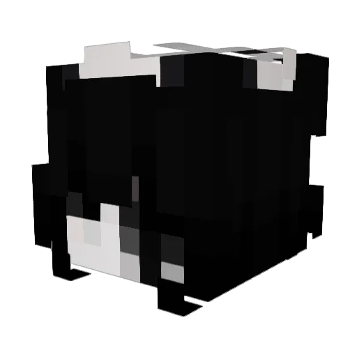 MysteriousZoe Minecraft avatar head, 3D render