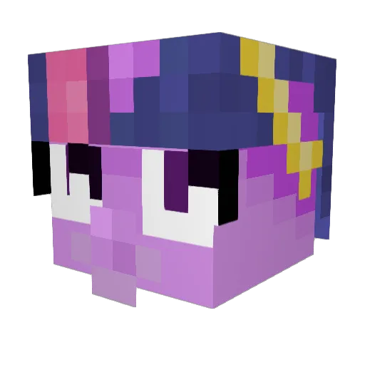 MysteryBacon125 Minecraft avatar head, 3D render
