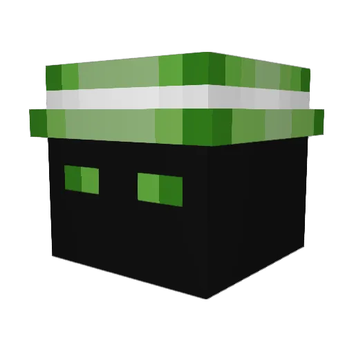 MysteryBoy08 Minecraft avatar head, 3D render