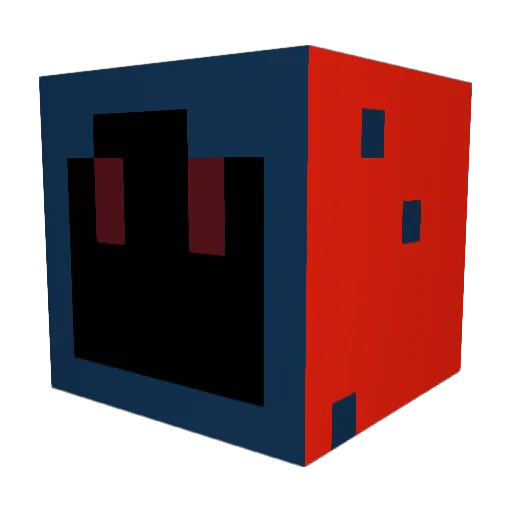 MysteryGamer787 Minecraft avatar head, 3D render