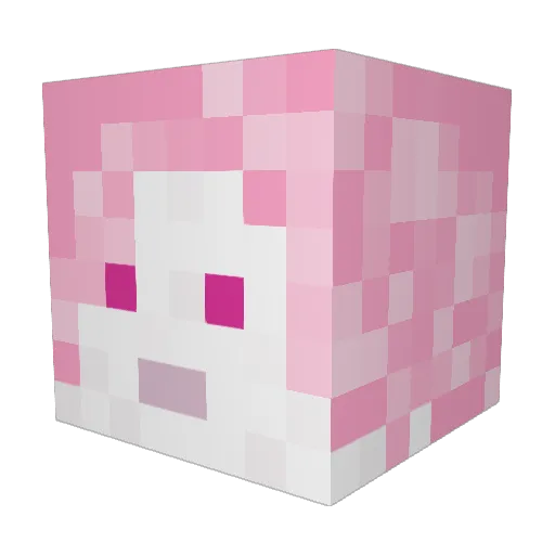 MysteryReverie Minecraft avatar head, 3D render
