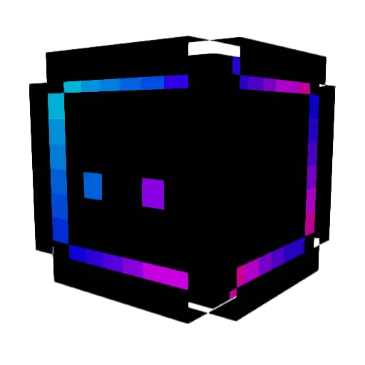MysterySois Minecraft avatar head, 3D render