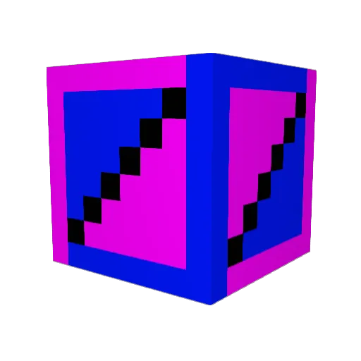 Mystery_Crate Minecraft avatar head, 3D render