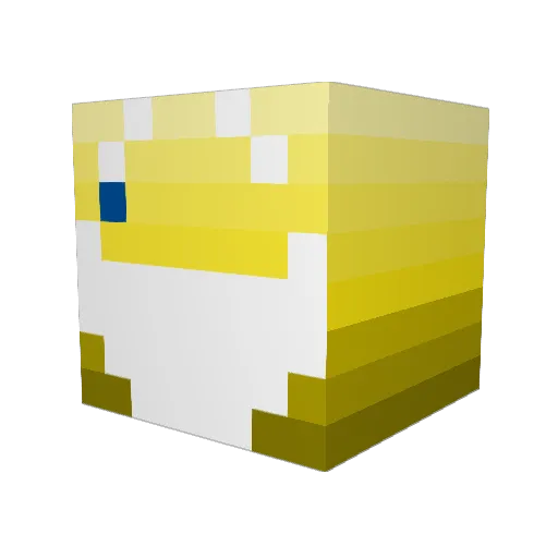 Mystery_m0n Minecraft avatar head, 3D render