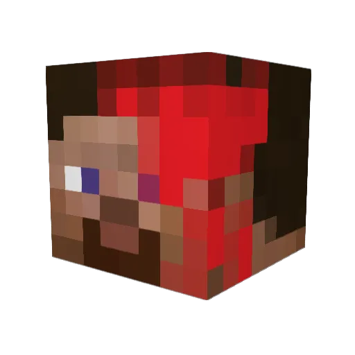 Mysteryboy99 Minecraft avatar head, 3D render
