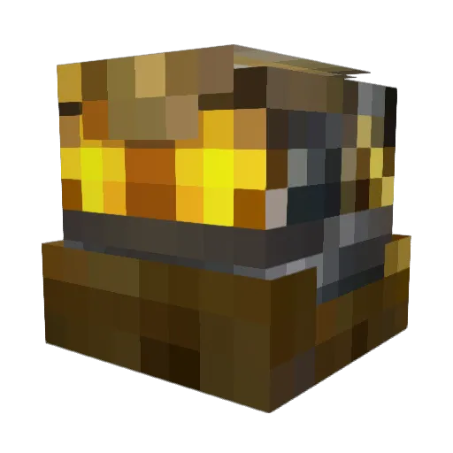 Mysteryem Minecraft avatar head, 3D render
