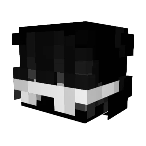 MysticAlexzz Minecraft avatar head, 3D render