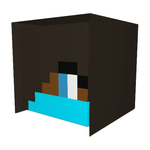 MysticAssassin27 Minecraft avatar head, 3D render