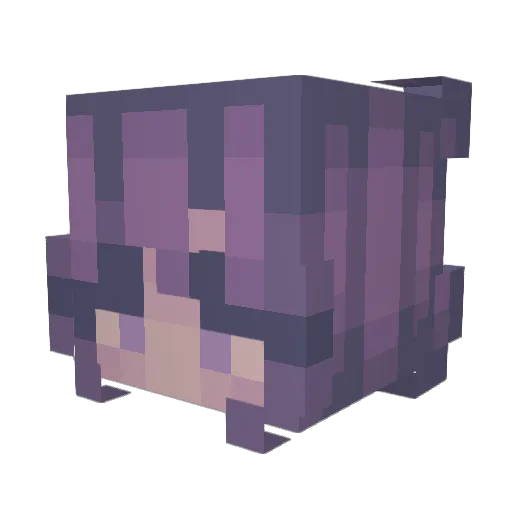 MysticButtz Minecraft avatar head, 3D render
