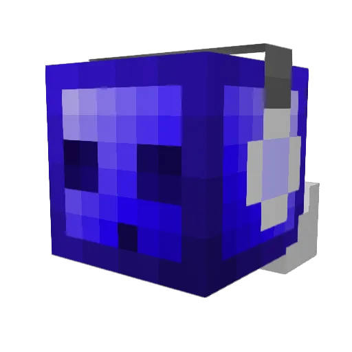 MysticDisplay Minecraft avatar head, 3D render