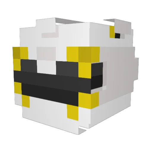 MysticFury792 Minecraft avatar head, 3D render
