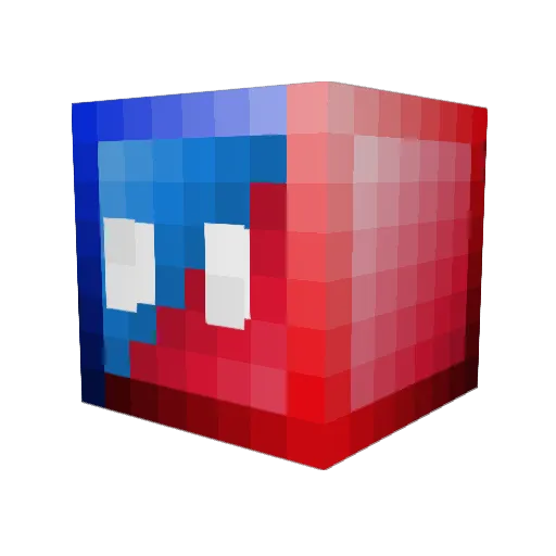 MysticJuan Minecraft avatar head, 3D render
