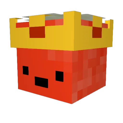 MysticNight1 Minecraft avatar head, 3D render