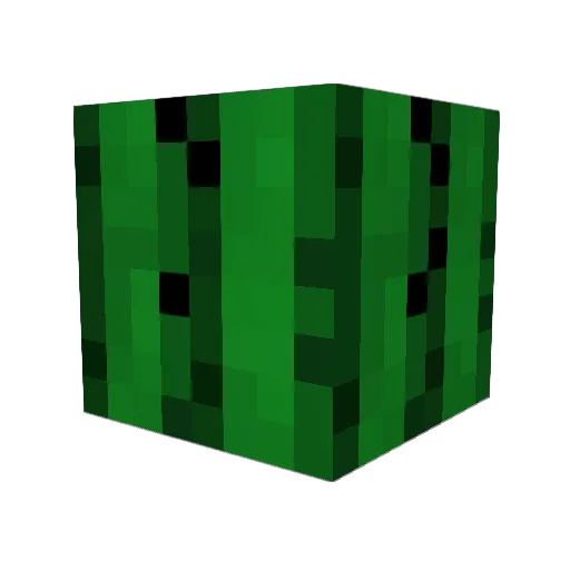 MysticPhantasm Minecraft avatar head, 3D render