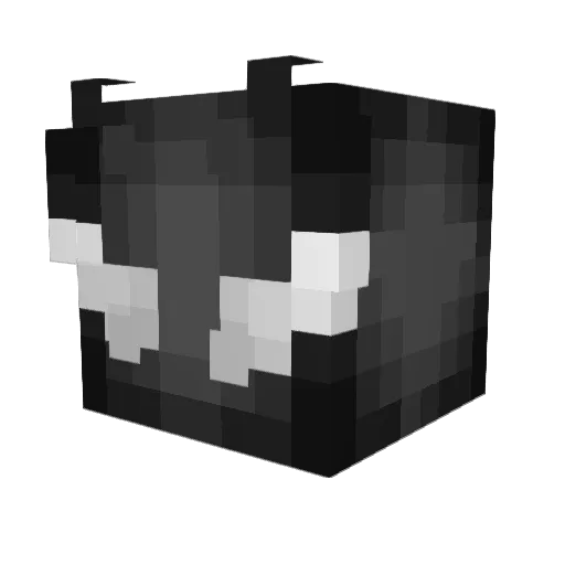 MysticShadowX18 Minecraft avatar head, 3D render