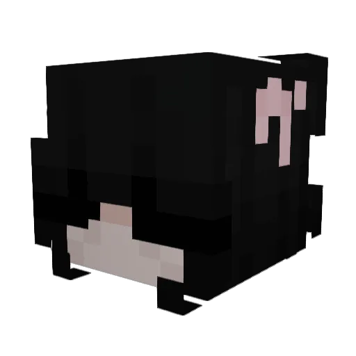 MysticSpell Minecraft avatar head, 3D render