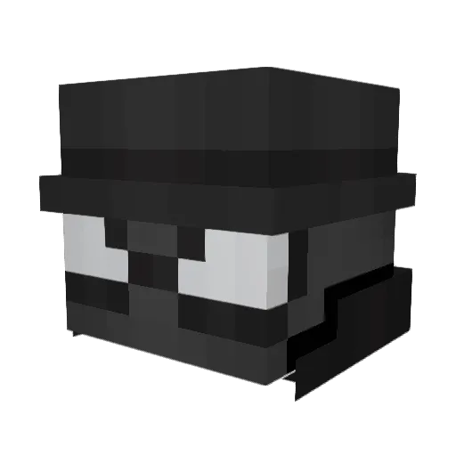 MysticXP Minecraft avatar head, 3D render