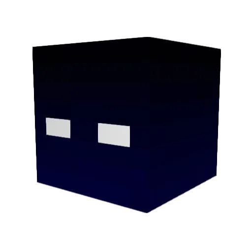 Mystic_Quasar Minecraft avatar head, 3D render