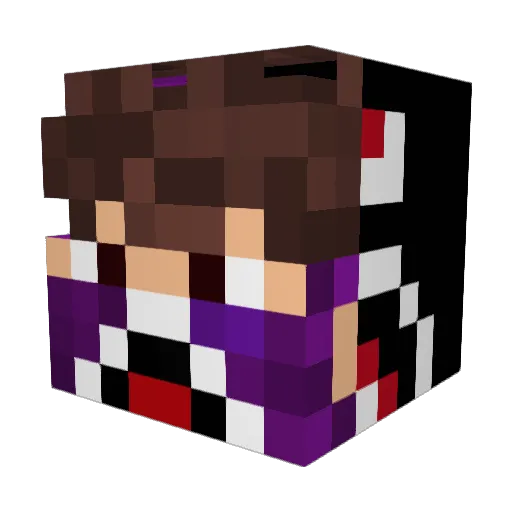 MysticalApe Minecraft avatar head, 3D render