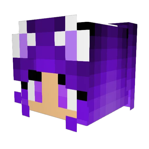 MysticalLunar Minecraft avatar head, 3D render