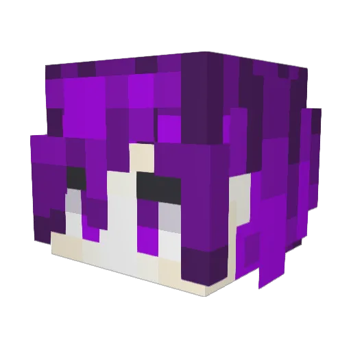 MysticalVerax Minecraft avatar head, 3D render