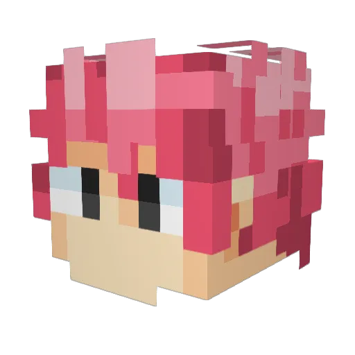 MysticalVoid788 Minecraft avatar head, 3D render