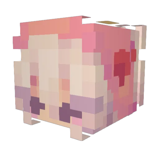 MysticwingZZ Minecraft avatar head, 3D render
