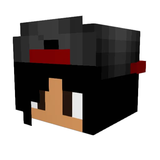 MystikOwl Minecraft avatar head, 3D render