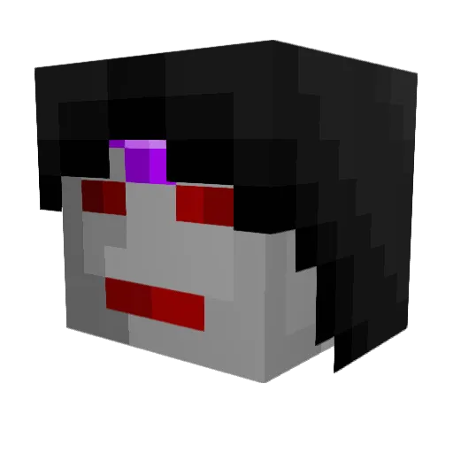 MystiskEderkopen Minecraft avatar head, 3D render