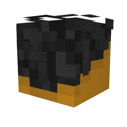 MystixGX Minecraft avatar head, 3D render