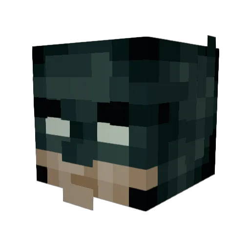 MystykalMystyk Minecraft avatar head, 3D render