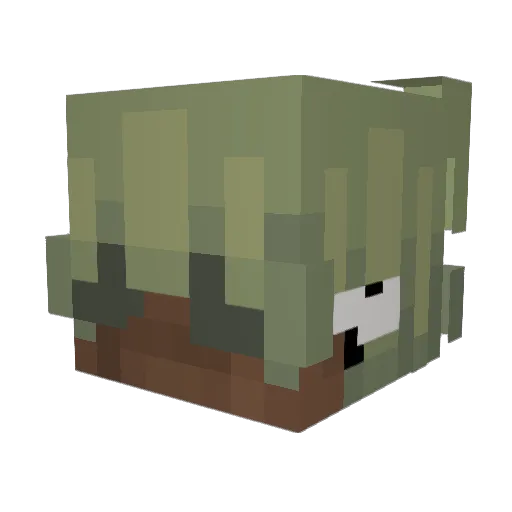 MythKid27 Minecraft avatar head, 3D render