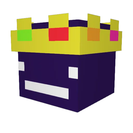 MythRandir90 Minecraft avatar head, 3D render