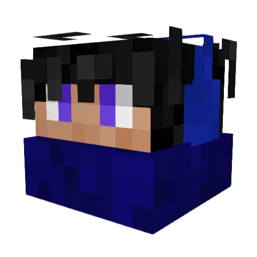 Myth_Dreamer Minecraft avatar head, 3D render