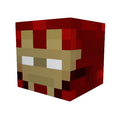 Myth_Lee Minecraft avatar head, 3D render