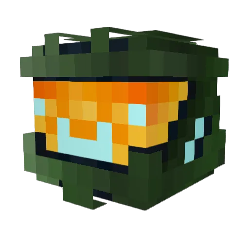Myth_Y Minecraft avatar head, 3D render