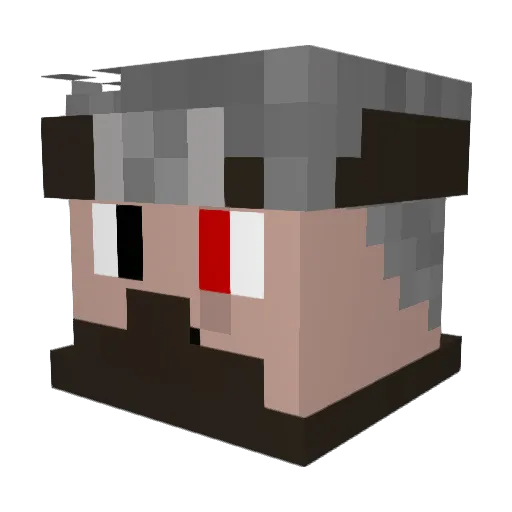 Minecraft-Avatar von Mythbuster52: Kopf als 3D-Render