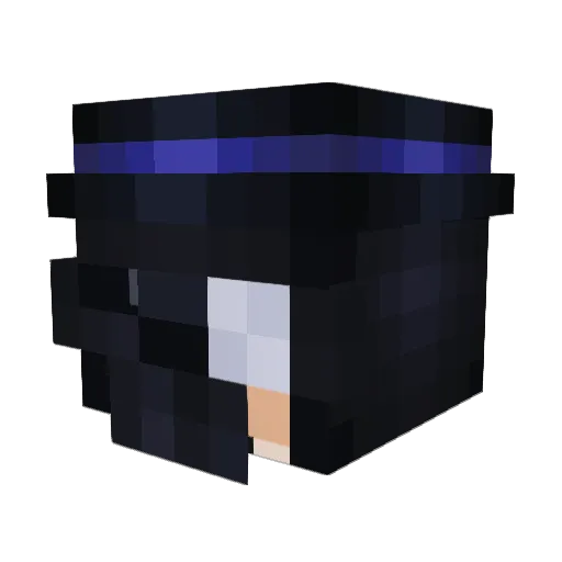 MythicAlex Minecraft avatar head, 3D render