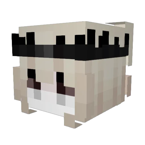 MythicIX Minecraft avatar head, 3D render