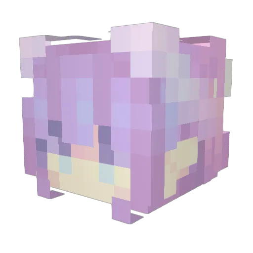 MythicKatt Minecraft avatar head, 3D render